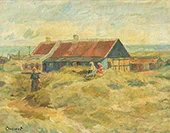 The Blue House in Skagen By Gad Frederik Clement