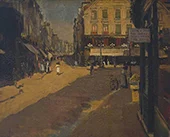 Cafe of the Courts Dieppe By Walter Richard Sickert