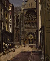 St. Jacques Dieppe c1900 By Walter Richard Sickert