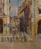 The Arcades Dieppe By Walter Richard Sickert