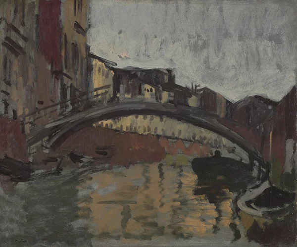 San Trovaso Venice c1904 By Walter Richard Sickert