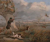 Duck Shooting 1825 By Henry Alken