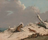 Duck Shooting in Winter 1825 By Henry Alken