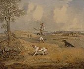 Partridge Shooting 1825 By Henry Alken