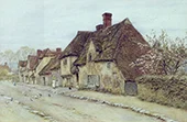 A Village Street By Helen Allingham