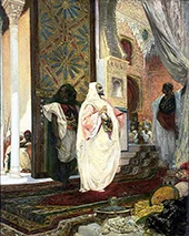 Entering the Harem By Georges Clairin