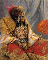 Ouled Nail Woman By Georges Clairin