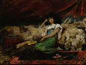 The Peacock Fan By Georges Clairin