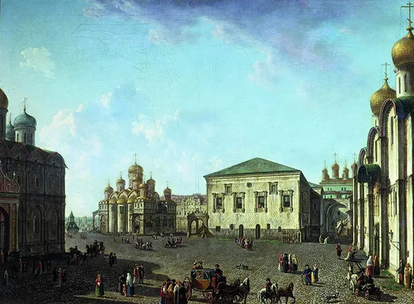 The Annunciation Cathedral c1805 By Fyodor Alekseyev
