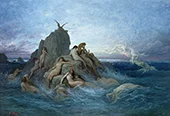The Oceanids By Gustave Dore