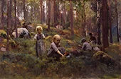 Berry Pickers 1888 By Eero Jarnefelt