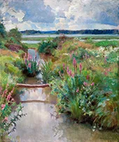 Blooming Summer 1918 By Eero Jarnefelt