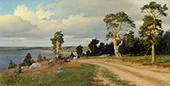 Landscape 1884 By Eero Jarnefelt