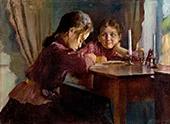 Siblings 1890 By Eero Jarnefelt