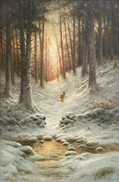 In Deep Mid Winter By Joseph Farquharson