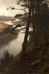 The Winding Dee 1889 By Joseph Farquharson