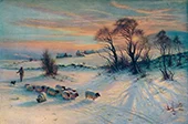 The Winter's Glow 1913 By Joseph Farquharson