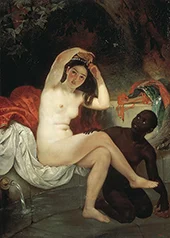 Bathsheba at her Bath 1832 By Karl Bryullov