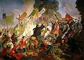 Siege of Pskov by Polish King By Karl Bryullov