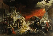 The Last Day of Pompeii 1830 By Karl Bryullov