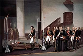 King Amadeo I in Front of General Prim's Coffin 1870 By Antonio Gisbert