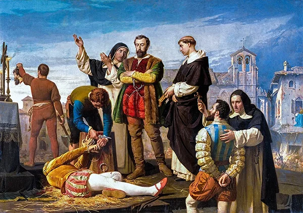 The Execution of the Comuneros of Castile 1860 By Antonio Gisbert