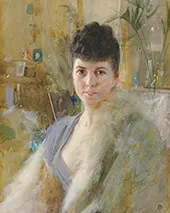 Portrait of a Lady By Anders Zorn