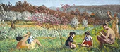 In the Orchard of the Etang la Ville By Ker Xavier Roussel