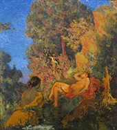 The Sleeping Diana c1924 By Ker Xavier Roussel