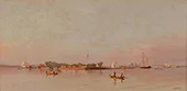 Bedloe's Island New York Harbor 1875 By Francis A Silva