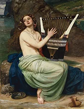 The Siren 1864 By Edward Poynter