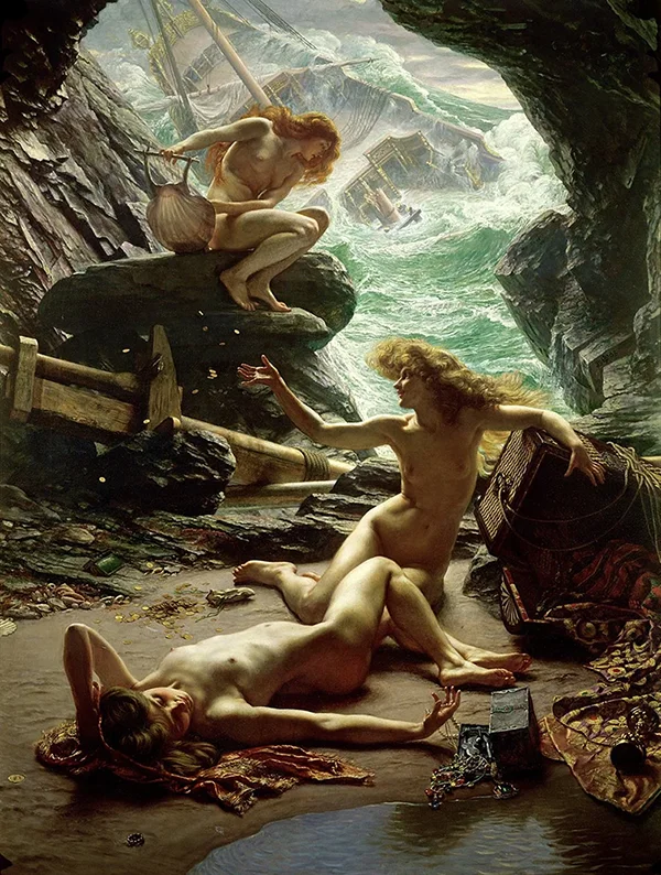 The Cave of the Storm Nymphs 1903 By Edward Poynter