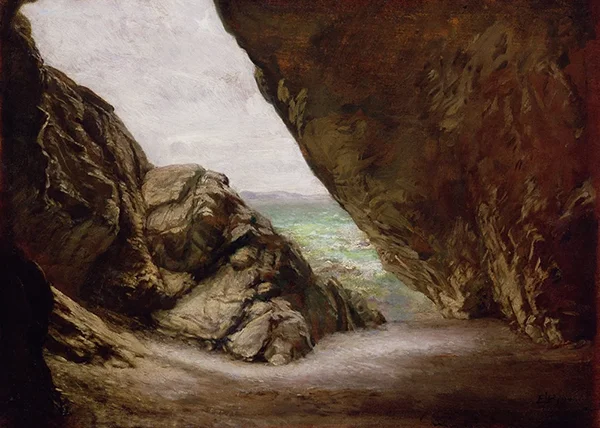 The Cave at Tintagel 1903 By Edward Poynter
