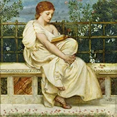 Reading 1871 By Edward Poynter