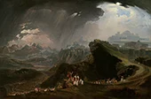 Joshua Commanding the Sun to Stand Still Upon Gibeon 1816 By John Martin