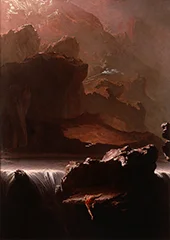 Sadak in Search of the Waters of Oblivion 1812 By John Martin