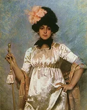 Woman of the Directoire By Charles Sprague Pearce