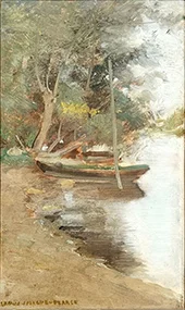 The Riverbank 1900 By Charles Sprague Pearce