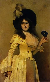 The Masquerade Ball By Charles Sprague Pearce