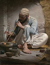 The Arab Jeweler 1882 By Charles Sprague Pearce