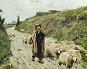 Return of the Flock By Charles Sprague Pearce