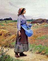 Returning from the Fields By Charles Sprague Pearce