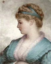 Portrait of a Lady By Charles Sprague Pearce