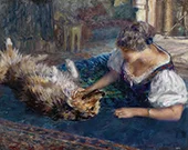 Playmates 1916 By Ferdinand Max Bredt
