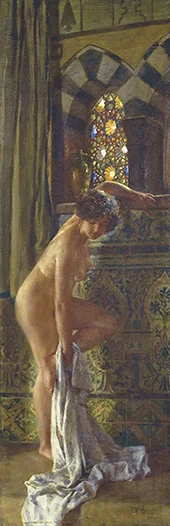 The Bather 1911 By Ferdinand Max Bredt