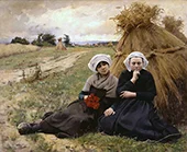 In the Poppy Field By Charles Sprague Pearce