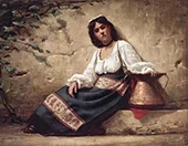Contadina By Charles Sprague Pearce