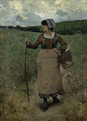 Across the Common By Charles Sprague Pearce