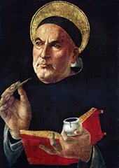 St.Thomas Aquinas By Sandro Botticelli