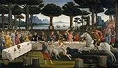 The Story of Nastagio Degli Onesti III By Sandro Botticelli